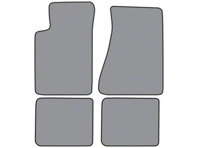 ACC Complete Cutpile Molded Carpet Front and Rear Floor Mats (82-84 Firebird, Excluding Trans Am)