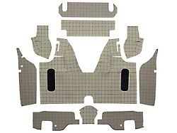 Complete Burtex Die Cut Carpet Trunk Mat with Boards (58-59 Thunderbird Convertible)