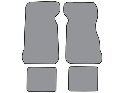 ACC Complete Cutpile Die Cut Carpet Front and Rear Floor Mats (74-79 Thunderbird)