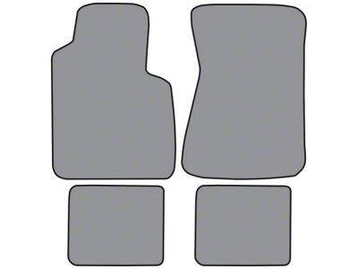 ACC Complete Loop Die Cut Carpet Front and Rear Floor Mats (58-63 Thunderbird)