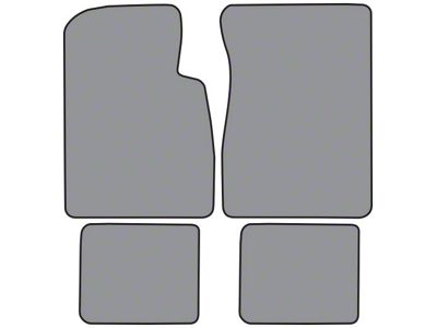 ACC Complete Loop Die Cut Carpet Front and Rear Floor Mats (68-71 Thunderbird)