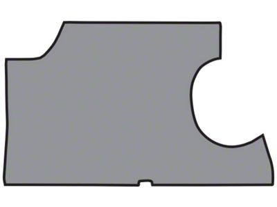 Complete Die Cut TM Vinyl Trunk Mat; GM Waffle (1959 Impala)