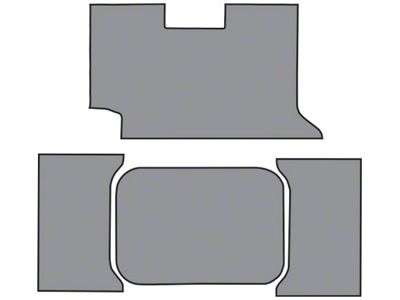 Complete Loop Die Cut Carpet Trunk Mat (1961 Impala 2-Door Convertible)