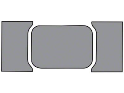Complete Tuxedo Die Cut Carpet Trunk Mat (1961 Impala 2-Door Coupe, Hardtop)