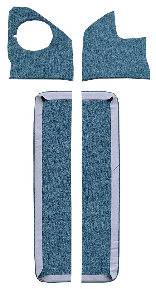 Ecklers Door and Kick Panel Insert Loop Die Cut Carpet with