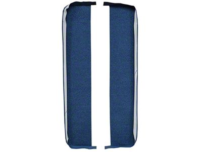 Door Panel Insert Tuxedo Die Cut Carpet (61-62 Impala 2-Door)