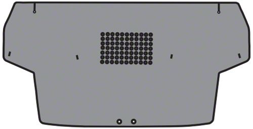 Ecklers Trunk Board Die Cut Cardboard; Rear; GM Waffle (59-60 Impala)