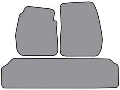 ACC Complete Loop Molded Carpet without Shifter Hole Cutout (1964 Mustang Coupe)
