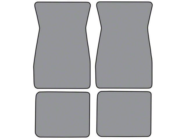 ACC Complete Nylon Die Cut Carpet Front and Rear Floor Mats (69-73 Mustang)