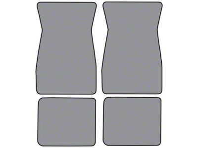 ACC Complete Nylon Die Cut Carpet Front and Rear Floor Mats (69-73 Mustang)