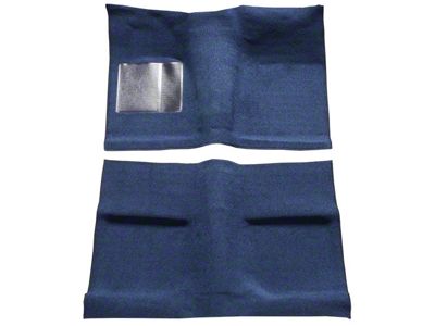 ACC Complete Nylon Molded Carpet without Shifter Hole Cutout (1964 Mustang Coupe)