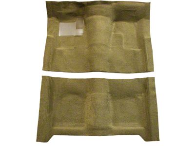 Complete Loop Molded Carpet; Medium Blue (1973 Nova 4-Door)
