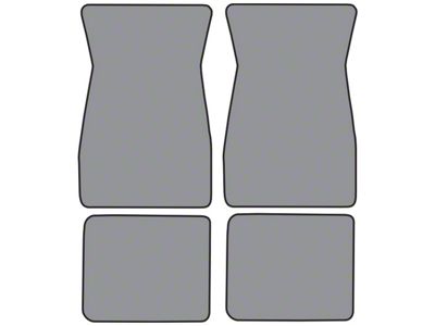 ACC Complete Cutpile Die Cut Carpet Front and Rear Floor Mats (67-69 Camaro)