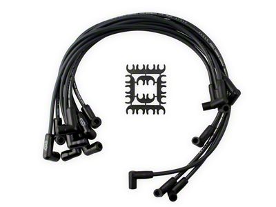 Accel Extreme 9000 Spark Plug Wire Set; Over Valve Covers (67-86 Small Block V8 Camaro)