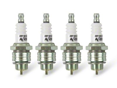 Accel HP Copper Shorty Spark Plugs (67-70 307/327/350 V8 Camaro)