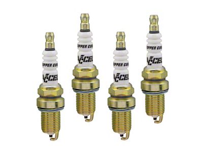 Accel HP Copper Spark Plugs; 4-Pack (88-92 5.7L Camaro)