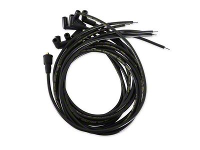 Accel Super Stock Spark Plug Wire Set; 8mm; Black (67-80 Small Block V8 Camaro)