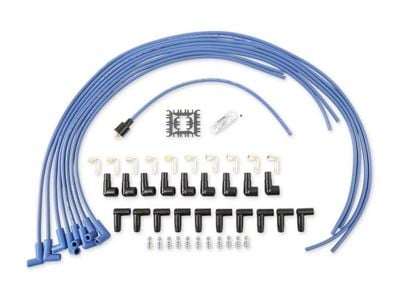 Accel Super Stock Spark Plug Wire Set; 8mm; Blue (67-80 Small Block V8 Camaro)