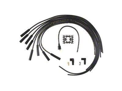 Accel Spark Plug Wire Set; 8mm; Black (66-74 427/454 V8 Corvette C2 & C3)