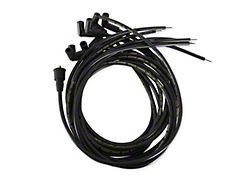 Accel Super Stock Spark Plug Wire Set; 8mm; Black (68-91 350 V8 Corvette C3 & C4)