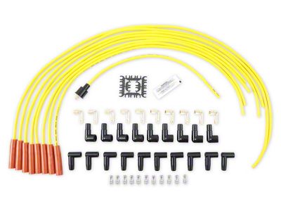 Accel Super Stock Spark Plug Wire Set; 8mm; Yellow (67-74 427/454 V8 Corvette C2 & C3)