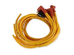 Accel Super Stock Spark Plug Wire Set; 8mm; Yellow (68-74 327/350 V8 Corvette C3)