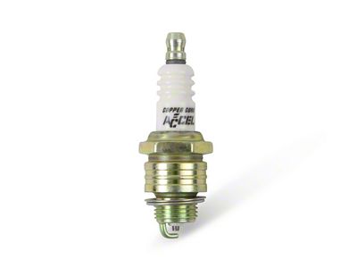 Accel HP Copper Shorty Spark Plugs; 8-Pack (55-57 283 V8 150, 210, Bel Air, Nomad)