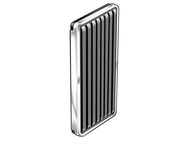 Accelerator Pedal - Molded Rubber With Chrome Trim - GT, GTA & XL