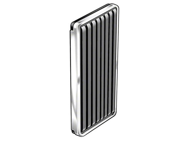 Accelerator Pedal - Molded Rubber With Chrome Trim - GT, GTA & XL