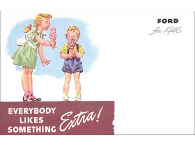 1946 Ford Car Color Accessory Brochure