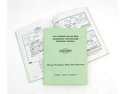 Accessory Installation Reference Manual,1959