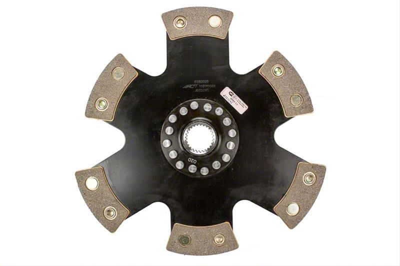 ACT Ecklers 6 Pad Rigid Race Ceramic Disc; 26-Spline 6280020