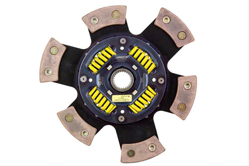ACT Ecklers 6 Pad Sprung Race Ceramic Disc; 26-Spline