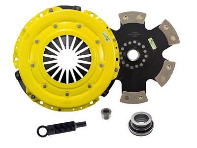 ACT HD/Race Rigid 6 Pad Ceramic Clutch Kit; 26-Spline (1972 5.7L Corvette C3)