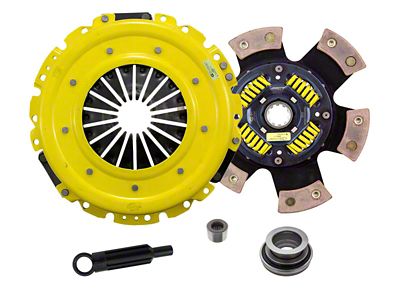 ACT HD/Race Sprung 6 Pad Ceramic Clutch Kit; 10-Spline (66-70 Corvette C2 & C3)