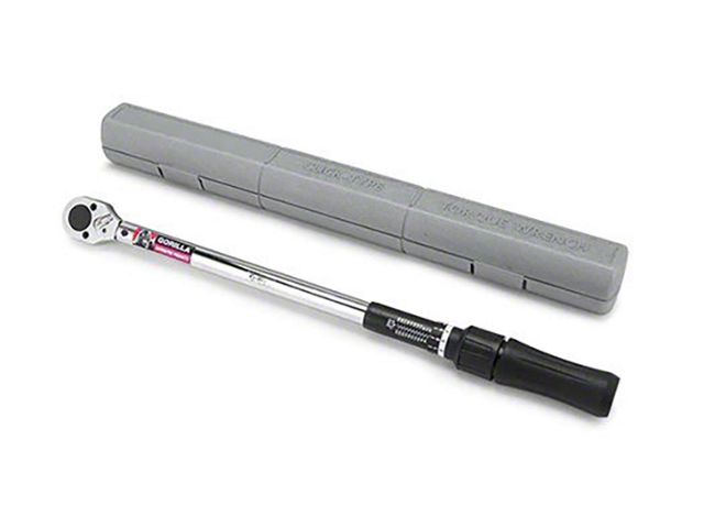 Adjustable Click-Type Torque Wrench,50-250 ft/lbs,Gorilla