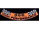 Air Cleaner Decal - 406 Cubic Inches High Performance - Mercury