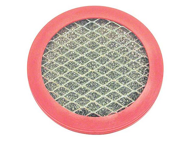 Air Cleaner Filter, For Carburetor Scoop 64-50884, With RedOuter Ring