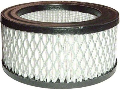 Air Cleaner Replacement Filter - Modern Paper Filter - For Smooth, Louvered and Bullet Style Chrome Air Cleaners