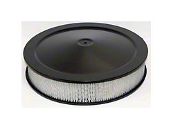 Air Cleaner, Round Black, 14X3 (67-92 Camaro)
