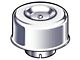 Air Cleaner - Smooth Style - Chrome - 2-5/16 Throat - Fits 1 Barrel Carb (Will only fit a 1 barrel carburetor)