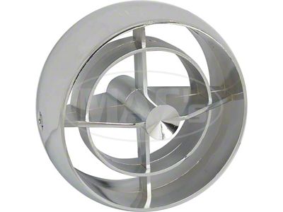 Ac Register Set/ With Inner Ring/ Chrome/ 4 Pieces