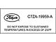 Air Conditioning Clutch Decal - Ford