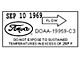 Air Conditioning Dryer Decal - Ford