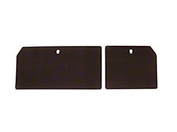 Rear Storage Compartment Bezels (79-82 Corvette C3)