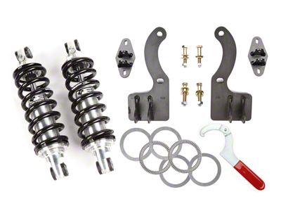 Aldan American Road Comp Series Single Adjustable Rear Coil-Over Kit; 500 lb. Spring Rate (88-96 Corvette C4)