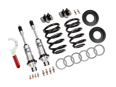 Aldan American Road Comp Series Single Adjustable Front Coil-Over Kit; 550 lb. Spring Rate (64-66 Big Block V8 Thunderbird)