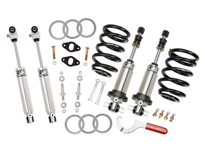 Aldan American Track Comp Series Double Adjustable Suspension Package (67-69 Small Block V8 Firebird w/ Mono-Leaf Springs)