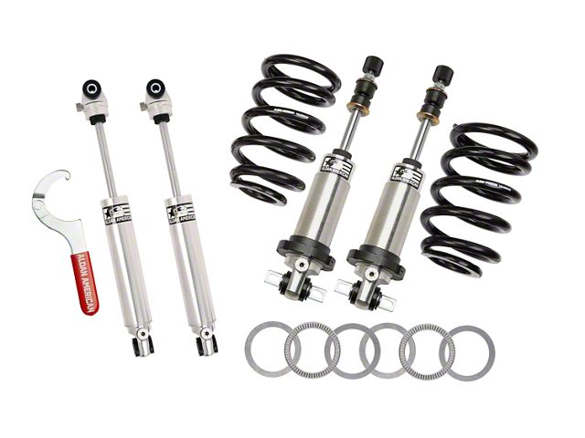 Aldan American Track Comp Series Double Adjustable Front Coil-Over Kit; 550 lb. Spring Rate (58-71 Big Block V8 Biscayne; 58-70 Big Block V8 Impala)