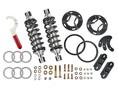 Aldan American Road Comp Series Single Adjustable Front Coil-Over Kit; 450 lb. Spring Rate (62-67 Small Block V8 Chevy II)